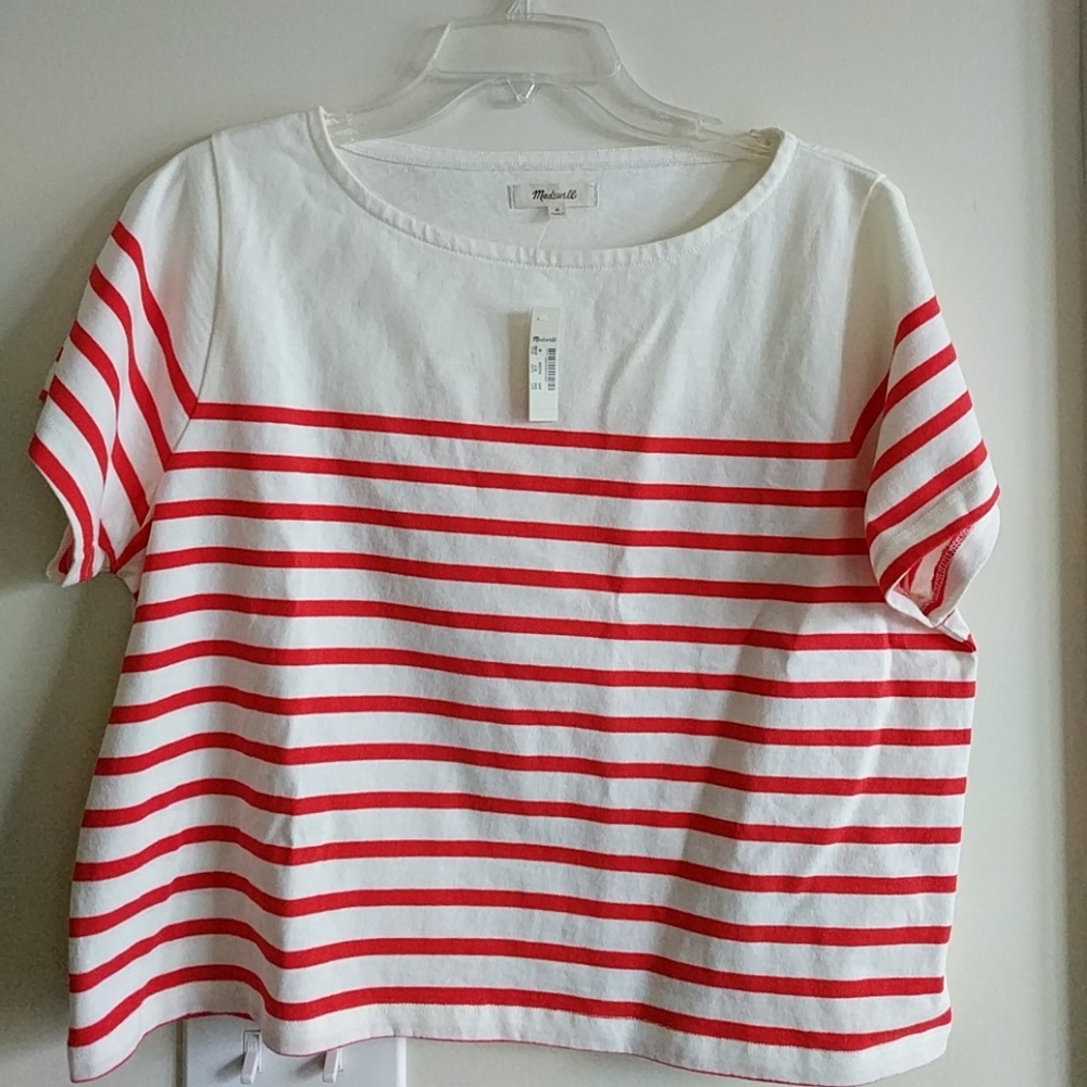 Set list Boxy Top by Madewell, size M